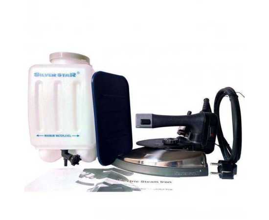 Orchid Gravity Feed Steam Press Iron With Water Bottle  - 1300 Watts