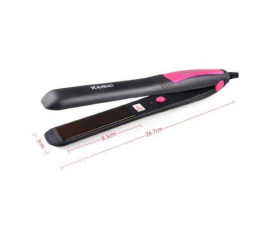 Kemei 328 Km-328 Professional Hair Straightener Slim Plate