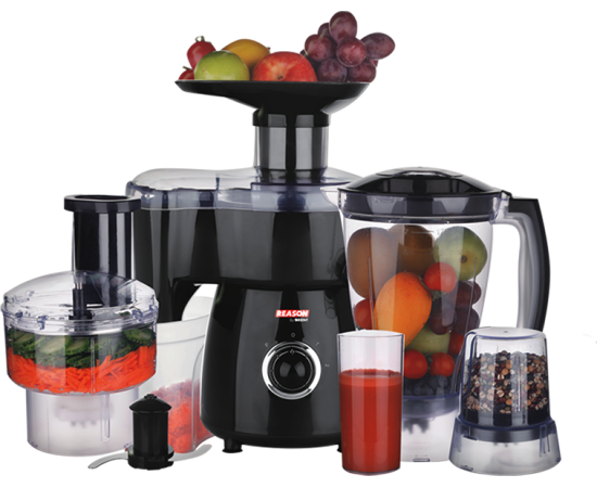 Reason by Orient - Food Processor Plum 700W Black RS-F7010