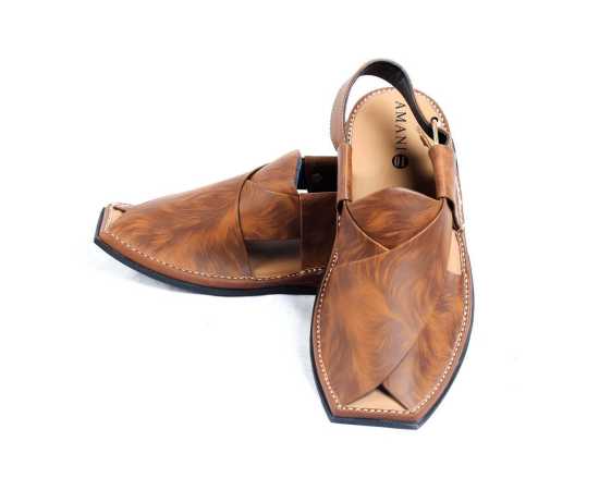 Amani Mashaal Peshawari Chappal For Men - Tiger Edition Amani Mashaal Peshawari Chappal For Men - Tiger Edition