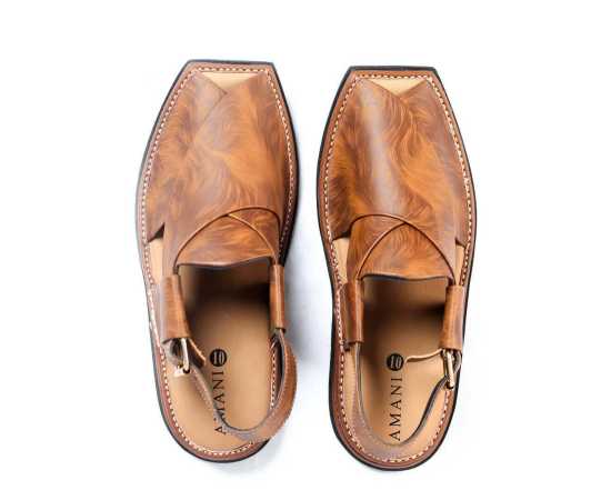 Amani Mashaal Peshawari Chappal For Men - Tiger Edition Amani Mashaal Peshawari Chappal For Men - Tiger Edition