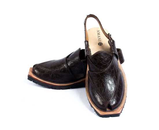 Amani Narozi Peshawari Chappal For Men - Brown