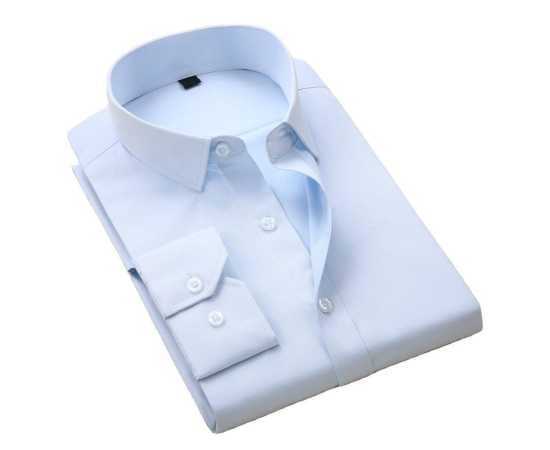 ICare Cotton Dress Shirt for Men - Sky Blue