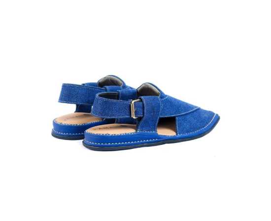 Amani Zalmi Peshawari Chappal For Men - Blue Amani Zalmi Peshawari Chappal For Men - Blue