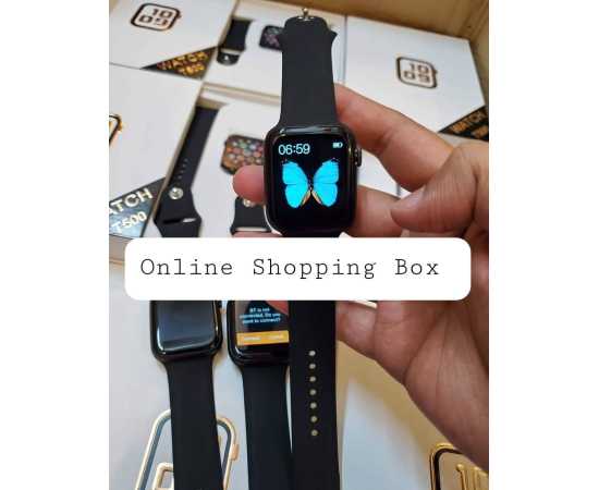 T500 Bluetooth Call Smart Watch Heart Rate Monitor - 1 Piece