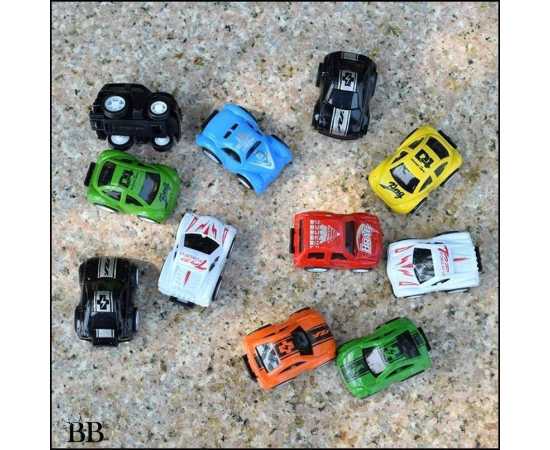 Baby Bank - Mini Pull Back Car toys for Kids - Pack of 10