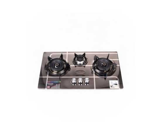 Care Hob SB 333 Steel Top 3 Burners