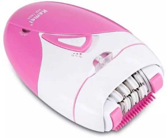 Kemei Women Electric  Rechargeable Epilator Shaver For ladies