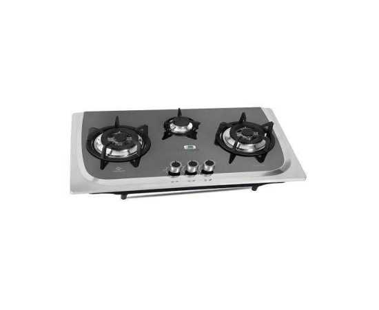 NasGas DG-931-BK Steel Top Built-in Hob