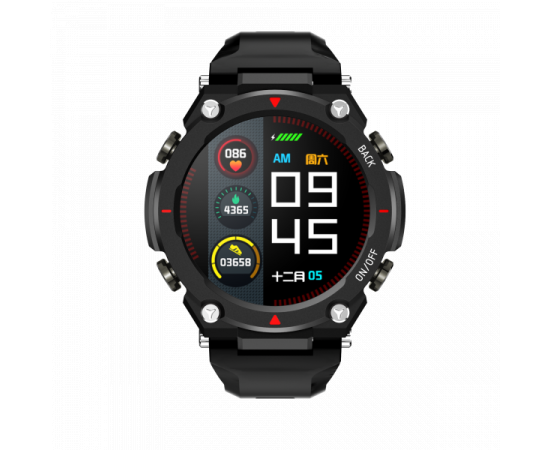 DK20 Sports Smart Watch For Men - Black