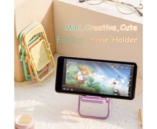 W&G Mobile Phone Foldable Holder Chair Shape Stand - 1 Piece