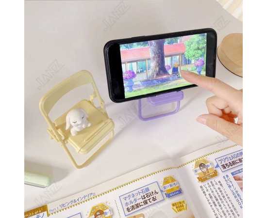 W&G Mobile Phone Foldable Holder Chair Shape Stand - 1 Piece