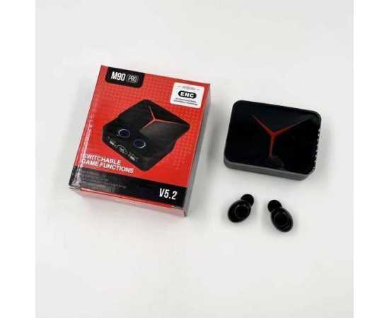 M90 Pro TWS Bluetooth Black Earbuds With Touch Control