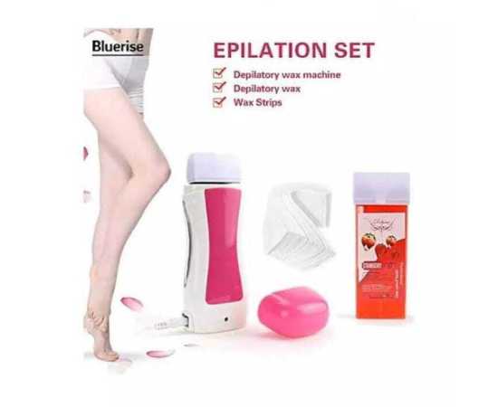 Pack Of 2 Wax Deal Depilatory Refile Machine With Rica Roller Wax And Depilatory Wax Paper