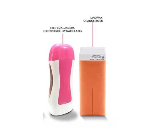 Pack Of 2 Wax Deal Depilatory Refile Machine With Rica Roller Wax And Depilatory Wax Paper