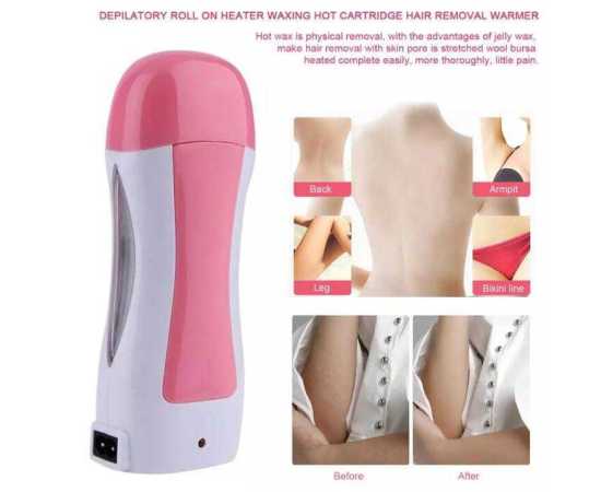 Pack Of 2 Wax Deal Depilatory Refile Machine With Rica Roller Wax And Depilatory Wax Paper