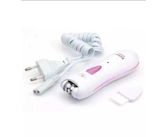 Km-290R Kemei 290-R Rechargeable Epilator For Women - White