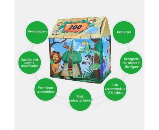 Children Creative Forest Tent Play House For Indoor Outdoor