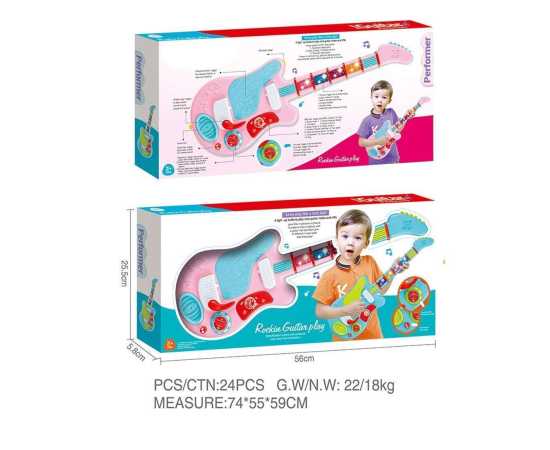 Rock Music Multifunction Induction Electric Guitar For Kids