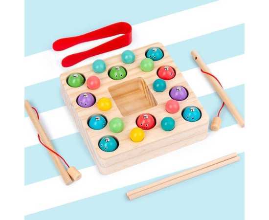 Fishing Game Toddlers Montessori Playsets Interactive Education Busy Board Toy