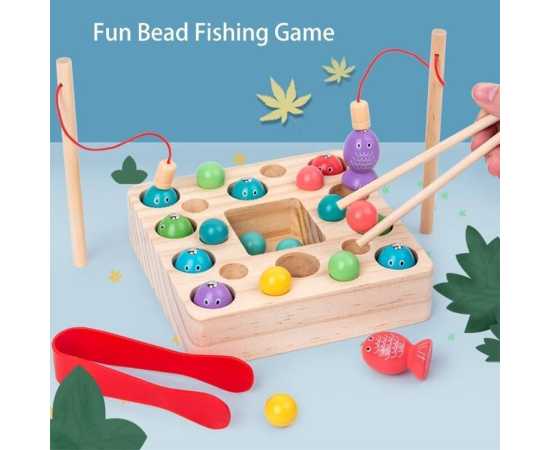Fishing Game Toddlers Montessori Playsets Interactive Education Busy Board Toy