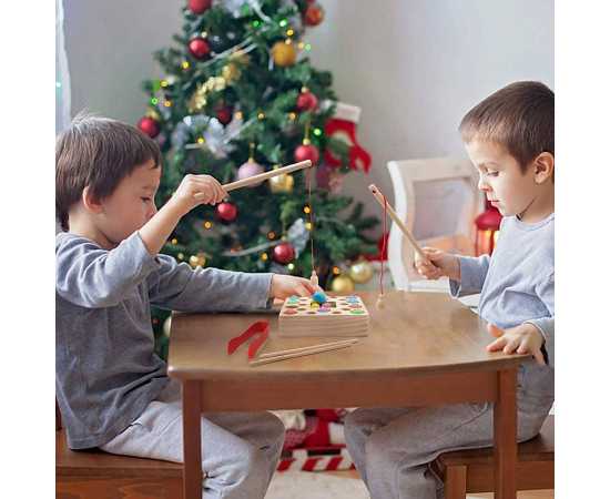 Fishing Game Toddlers Montessori Playsets Interactive Education Busy Board ToyFishing Game Toddlers Montessori Playsets Interactive Education Busy Board Toy
