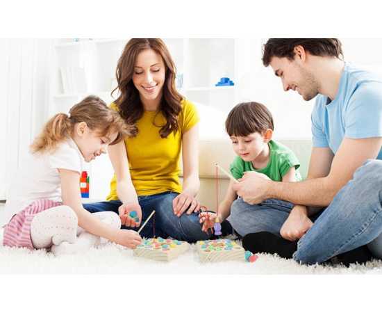 Fishing Game Toddlers Montessori Playsets Interactive Education Busy Board Toy