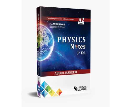 A Level Physics Notes For A2 Syllabus 3E. By Abdul Hakeem