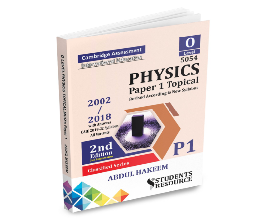 O Level Physics 5054 Topical Paper 1 2002-2019 Abdul Hakeem