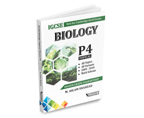 Igcse Biology 0610 Paper 4 Topical 2009-2020