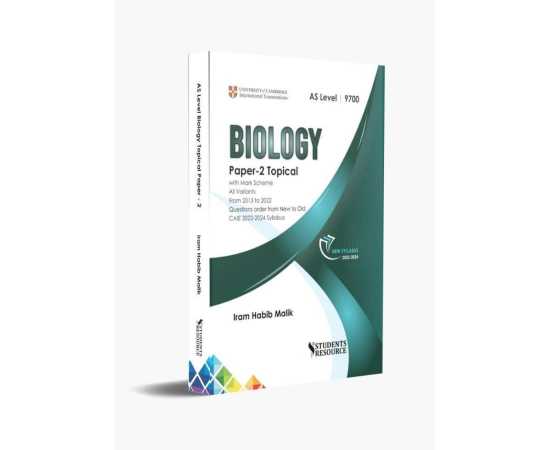 A Level Biology 9700 Paper 4 Topical 2013-2021 2023-2025 Syllabus Iram Habib Malik