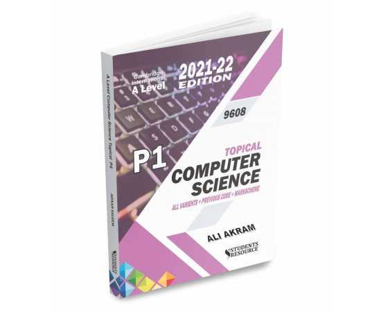 A Level Computer Science 9618 Paper 1 Topical With Ms 2022-24 Syllabus