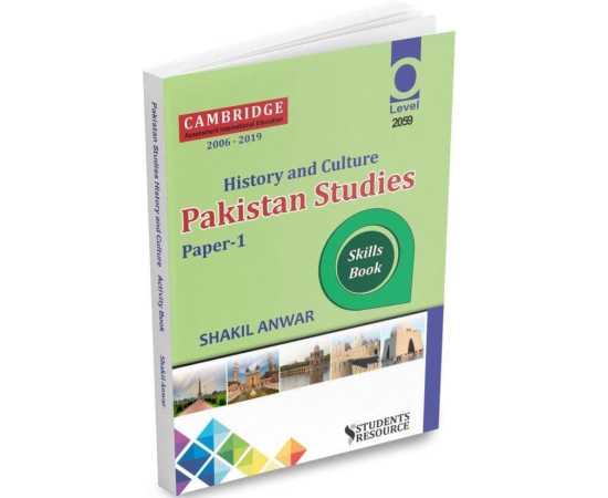 O Level Pakistan Studies History Topical Paper 1 Workbook