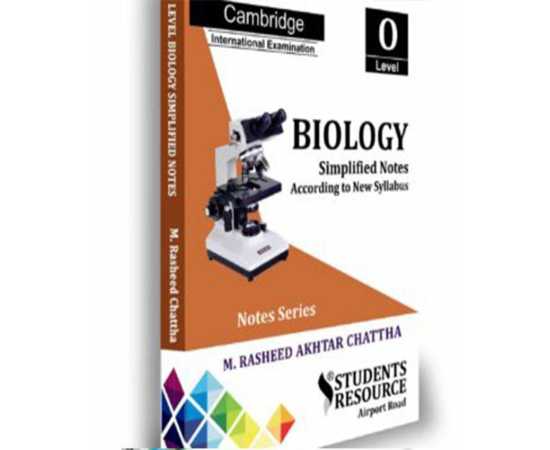 O Level Biology Revision Guide 2Nd Edition By Rasheed A Chattha