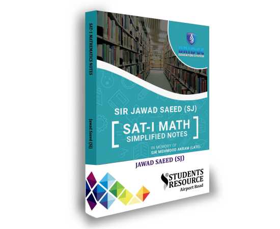 Sat-I Mathematics Notes New Sat By Sir Jawad Saeed