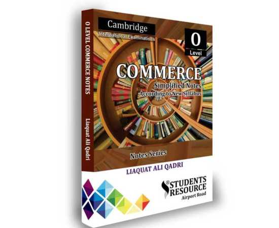 O Level Commerce Notes By Liaquat Ali