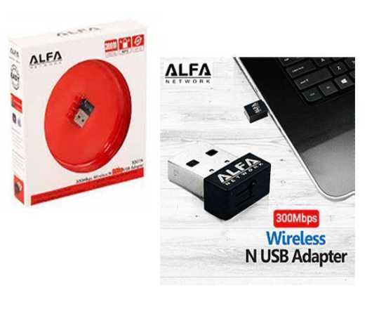 Alfa 300Mbps Wireless USB Adapter Alfa 1501N USB Adapter Wireless Transmission
