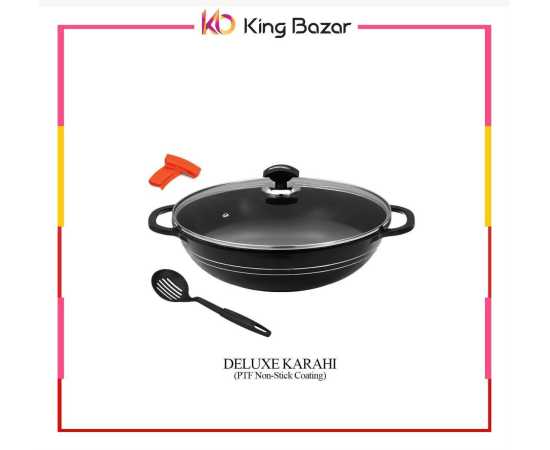 Deluxe Cooking Karahi PTF Non Stick Coating