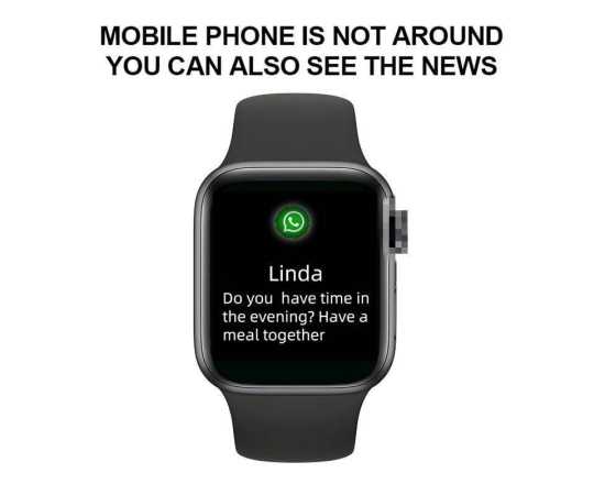 T500 Full Touch Screen Smart Watch Bluetooth Call Fitness Tracker