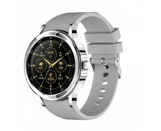 GETIIT - STONE SMART WATCH WITH CALL - SILVER