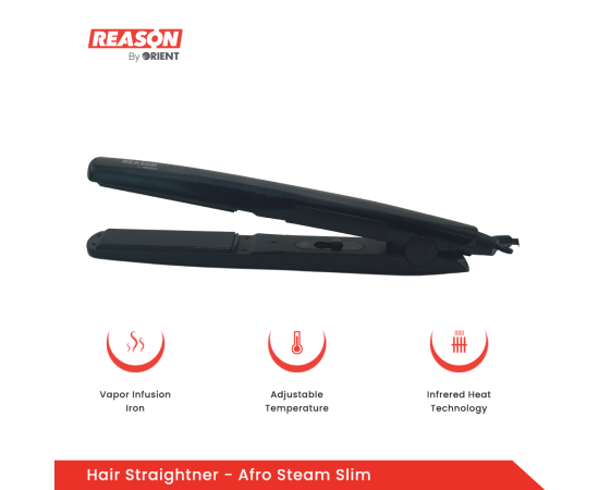 Afro Steam Slim Black