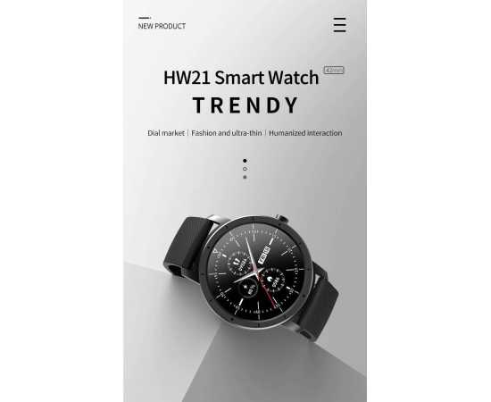 Fitness Watch Hw21 Ip68 Waterproof Bluetooth Smart Watch For Men