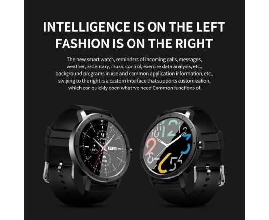 Fitness Watch Hw21 Ip68 Waterproof Bluetooth Smart Watch For Men