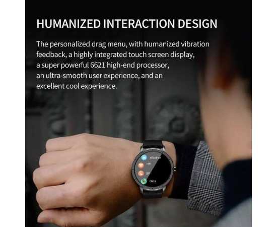 Fitness Watch Hw21 Ip68 Waterproof Bluetooth Smart Watch For Men