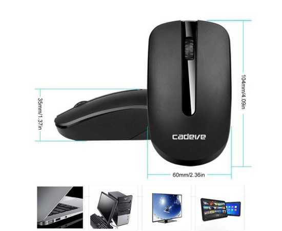 Bp-K1 Usb Wireless Mouse Compact Stylish Smart Mouse Suitable