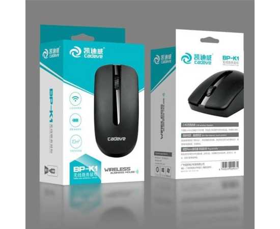 Bp-K1 Usb Wireless Mouse Compact Stylish Smart Mouse Suitable