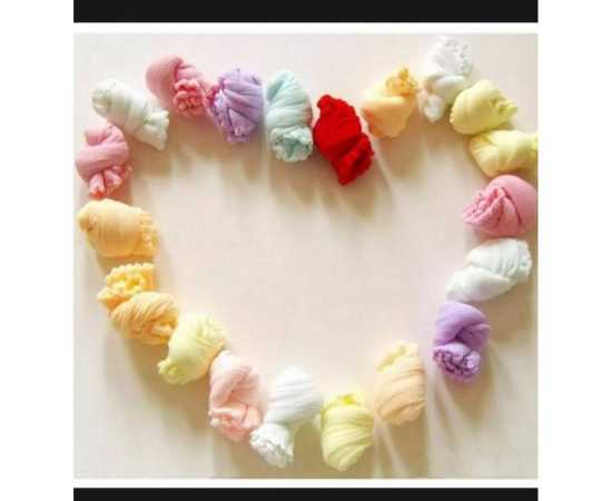 Pack Of 5 Infant Newborn Baby Soft Socks Multi Colours