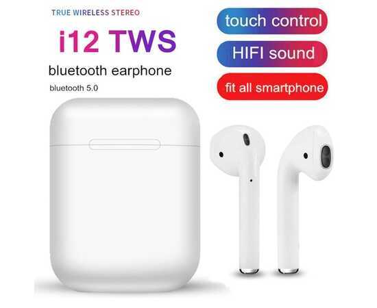 i12 tws Wireless Twins Bluetooth Earbuds Original I12 Airpods