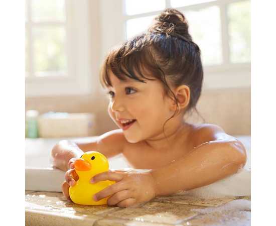 Yellow Rubber Cute Toy Floating Baby Bath Duck Toys For Kids Rubber Duck Bath Set