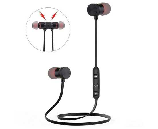 Wireless Bluetooth Head Free With Mic In-Ear Noise Reduction  Sweat-Proof